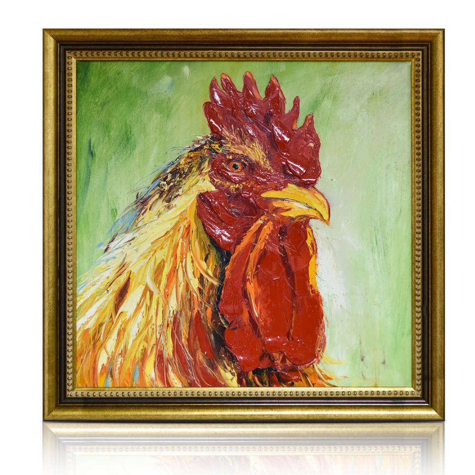 Wholesale Customized Pet Picture Canvas Home Wall Decoration Art Hand-Painted Animal Oil Painting