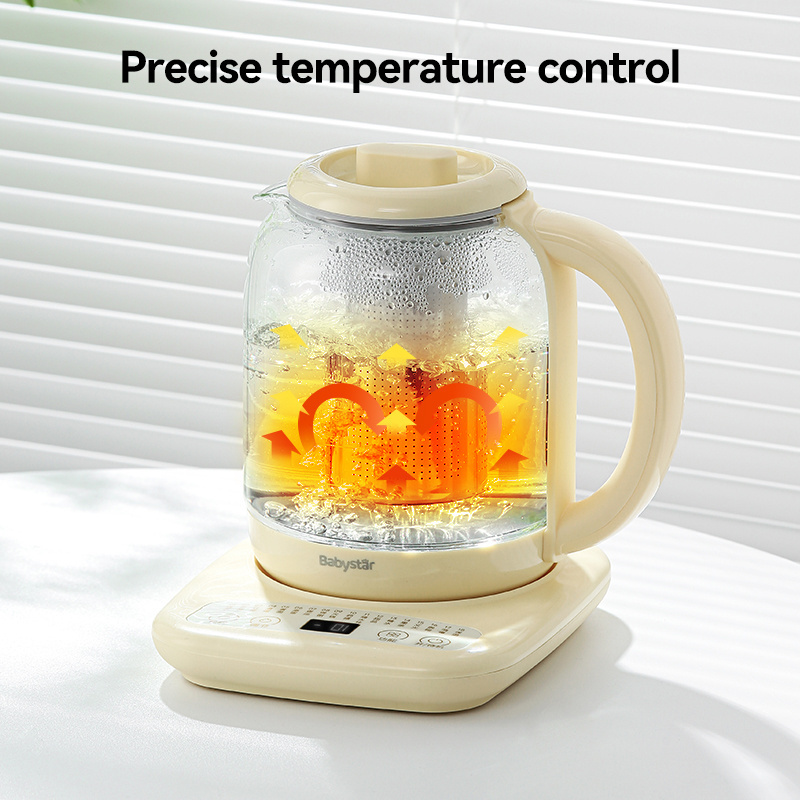 Smart retro electric kettle office boiling water boiling tea multi-functional health pot portable electric kettle