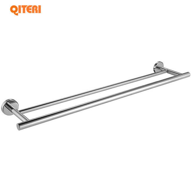 Hand Bathroom Towel Holder Bathroom Accessories Towel Bar Chrome and Stainless Steel Bath Towel Rack