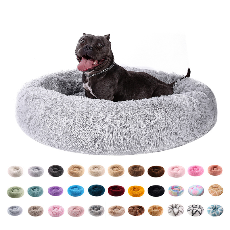 Back Seatest Cover Cat Beds Coling Gel Dog Bed With Boat Shape Donut Soft Orthopedic Waterproof Fabric For Human Size Leaf