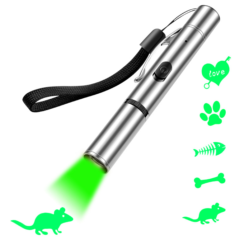 Bolinha Gato Led Fabric Pet Play Pen Spazzola Per Animali Cat Laser Pointer Usb Wand Teaser Stick Interactive Kit Mini For Dog