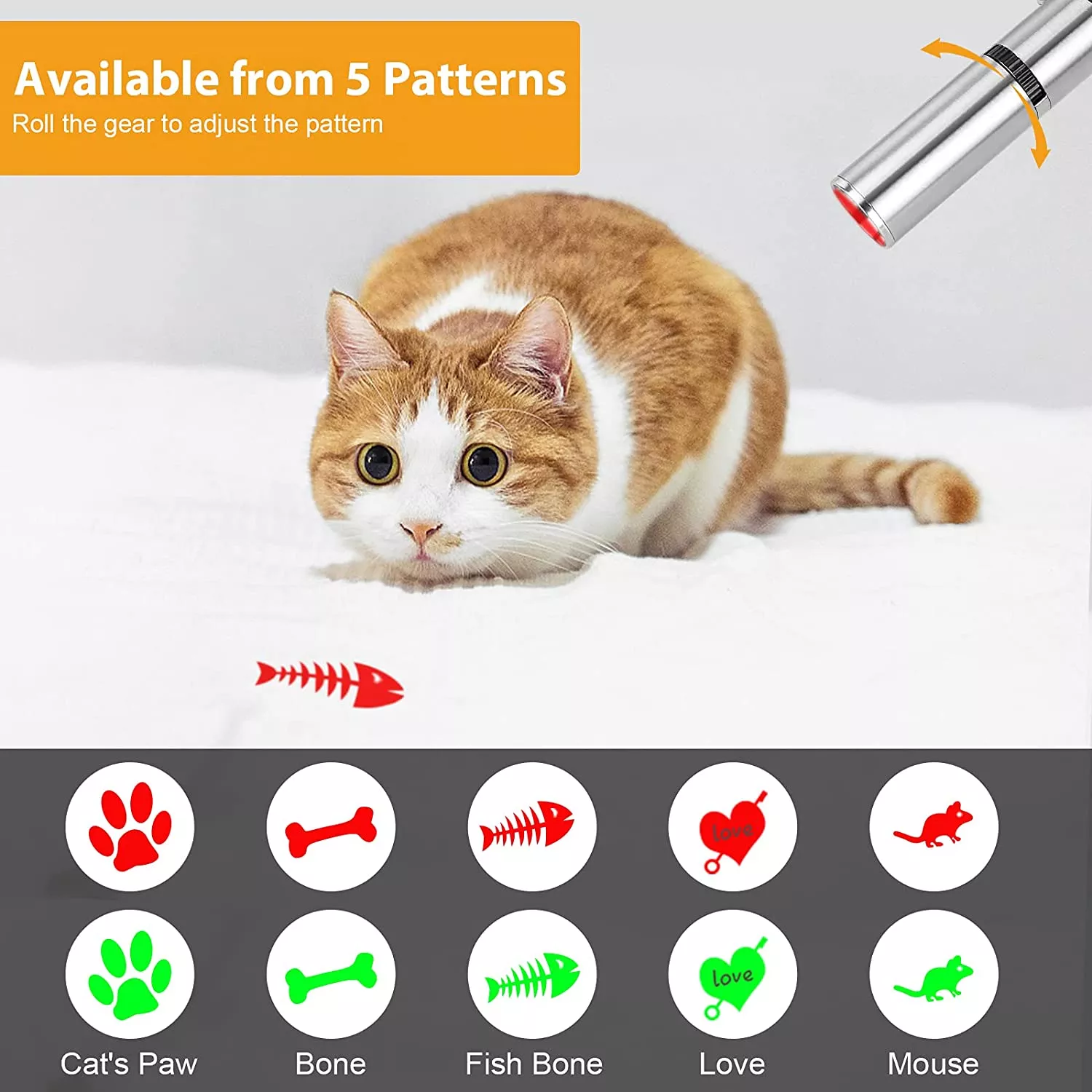 Bolinha Gato Led Fabric Pet Play Pen Spazzola Per Animali Cat Laser Pointer Usb Wand Teaser Stick Interactive Kit Mini For Dog