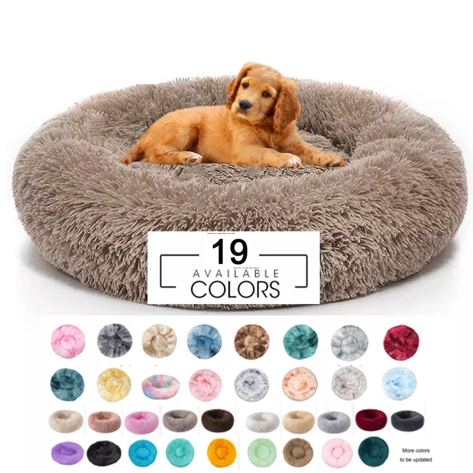 Back Seatest Cover Cat Beds Coling Gel Dog Bed With Boat Shape Donut Soft Orthopedic Waterproof Fabric For Human Size Leaf