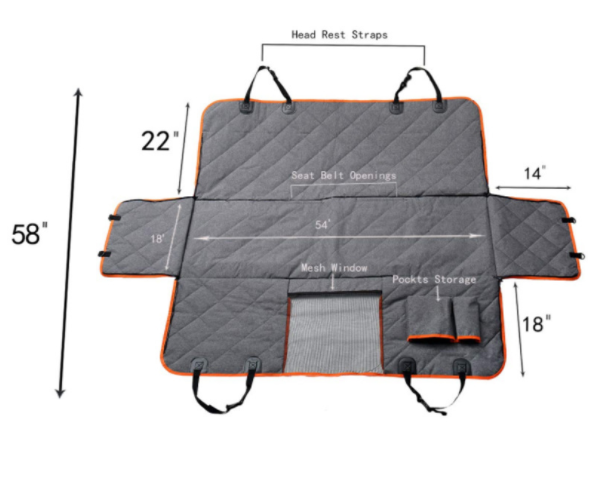 Carrying The Cat Covering Voiture Cajas Carton Para Carrier Supra 722 Dog Carseat Cover Package En Seat Belt Safe Travel Bag