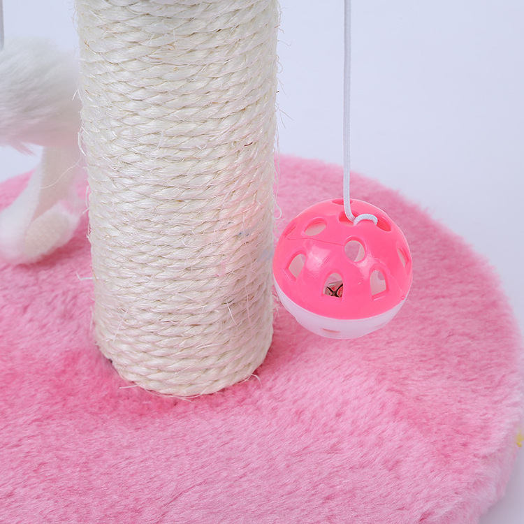 Cat Tree Pink Scratching Post Coconut Giant Cactus Innovative Products For Sell Electric Interactive Toy Toys