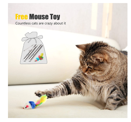 Trending Dogs Products  New Arrival Automatic Cat Toys Interactive Smart Teasing Pet Pointer Toy Dog Laser 7 Adjustable Pat