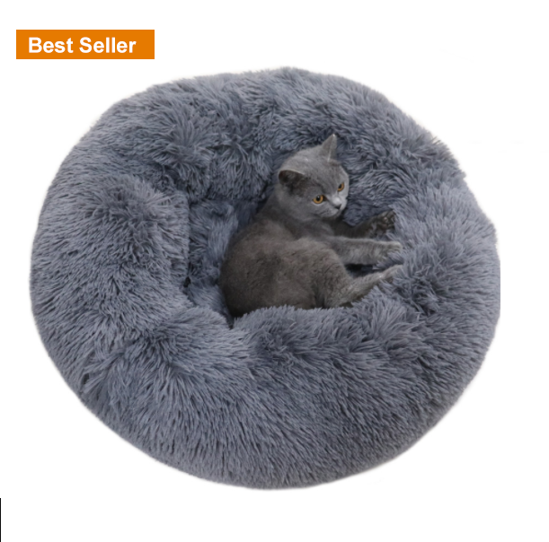 Dog Bed Washable Cover Indestructible Faux Fur Cushion Waterproof Pet Blanket Sofa Luxury Velvet Stuffed Animal Hammock