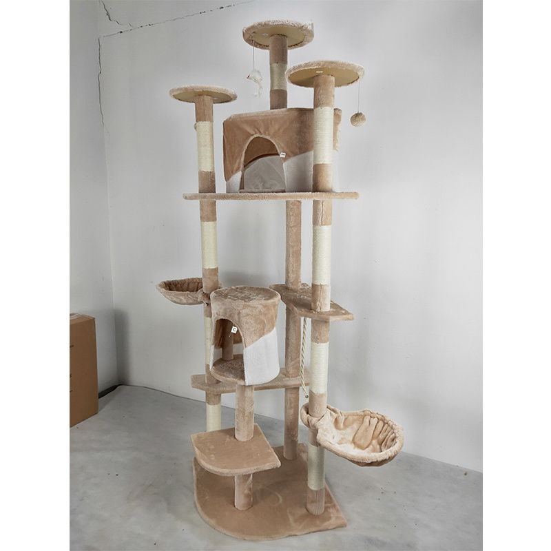 wholesale big luxury cat tree house  cat accessories cat tree large