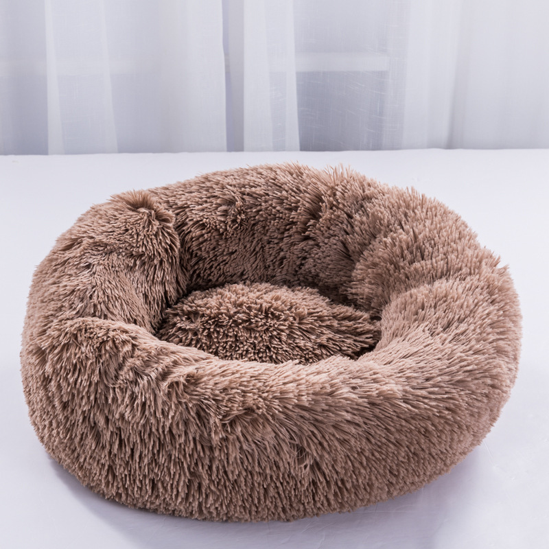 Bed Ladder Rope Fur Bedding Set Organic Pet Washable Pillow Outside Kennels Christmas Scarf Faux Fabric Dog Calming Beds