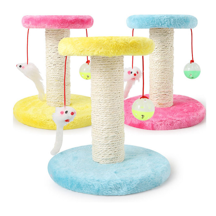 Cat Tree Pink Scratching Post Coconut Giant Cactus Innovative Products For Sell Electric Interactive Toy Toys