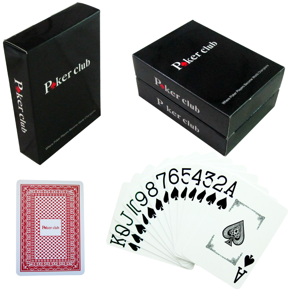 OEM Jumbo index 100% plastic playing cards PVC poker cards