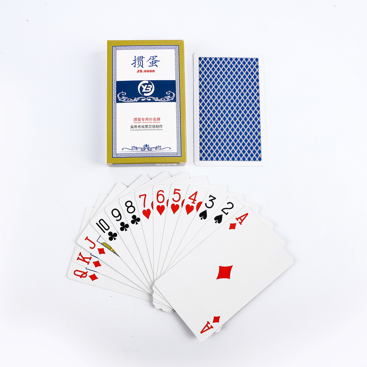 Black core paper playing cards special size high quality paper