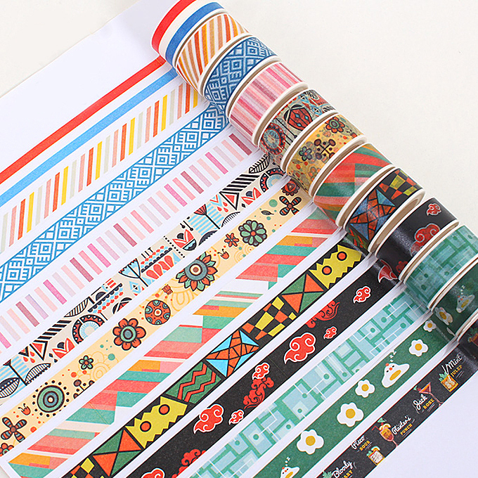 Wholesale Hot Sale Japanese Washi Tape With Custom Printed Decorative Washi Tape