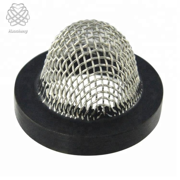 40 Mesh Shower Head Rubber Gasket Stainless Steel Hose Filter Screen Washer