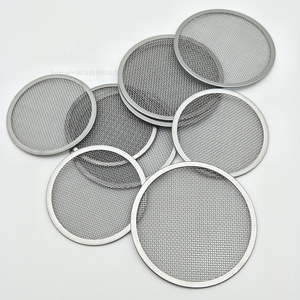 304 316 stainless steel wire mesh filter round disc