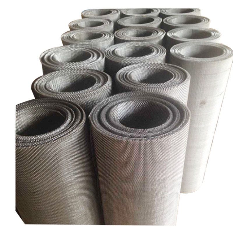 SS316 stainless steel wire mesh 1400 2500 3500 mesh dutch woven 1 5 10 12 micron aperture filter mesh