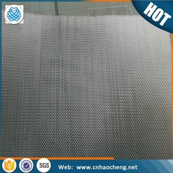 300 mesh woven titanium wire cloth / titanium metal wire mesh fabric