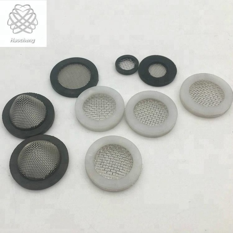 40 Mesh Shower Head Rubber Gasket Stainless Steel Hose Filter Screen Washer