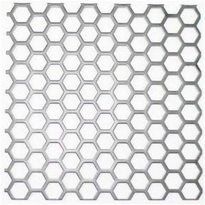 304 316 Round Hole Stainless Steel Decorative Perforated Metal Sheet For Fencing