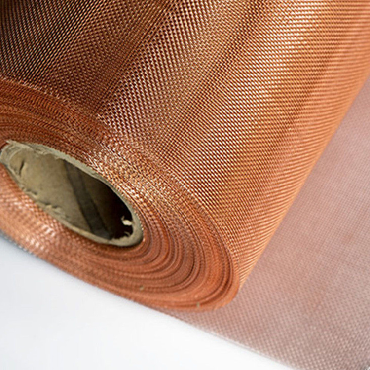 100 150 180 200 mesh blocking magnetic screen shield emf faraday cage shielding pure red copper wire mesh