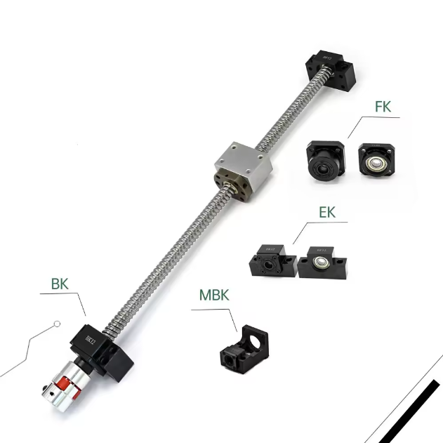 Ball Screw SFU SFS SFY Series Easy To Interchanged To HIWIN Ball Screw For CNC Machinery