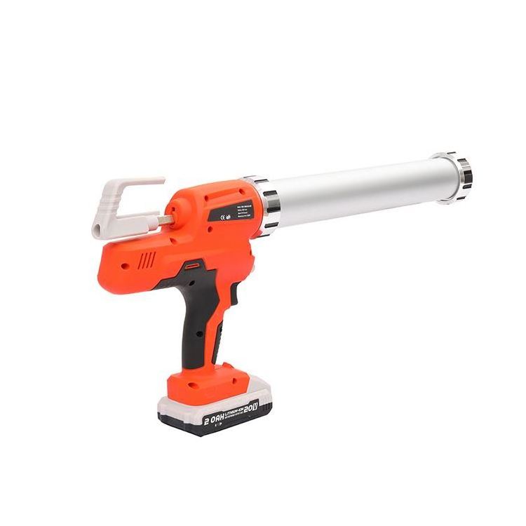 Electric Caulking Gun Cordless Portable Glass Hard Rubber Sealant Gun Handheld Rechargeable With Battery