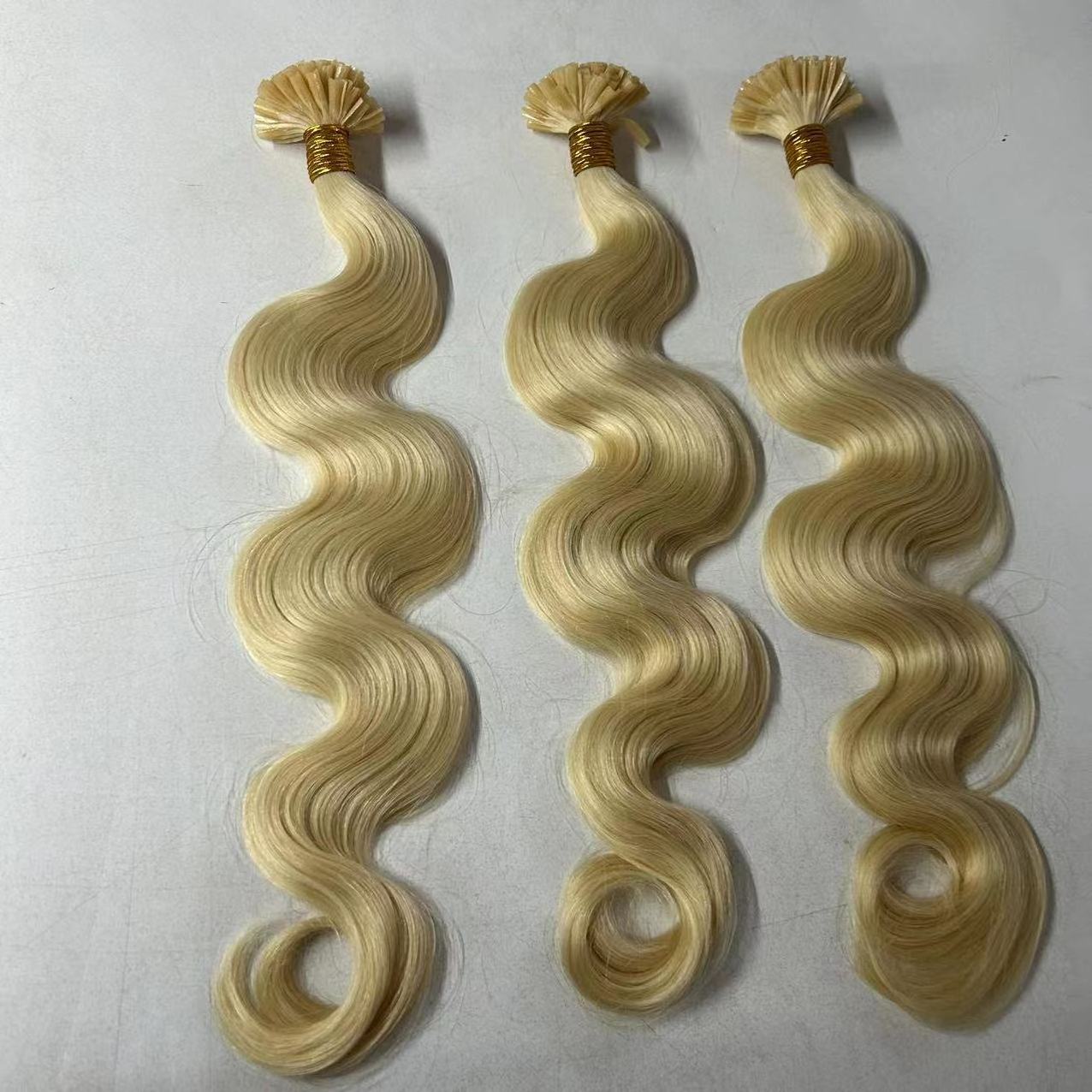 U Tip  Extensions Remy Human Hair 613 Bundles Body Wave Best Hair Material