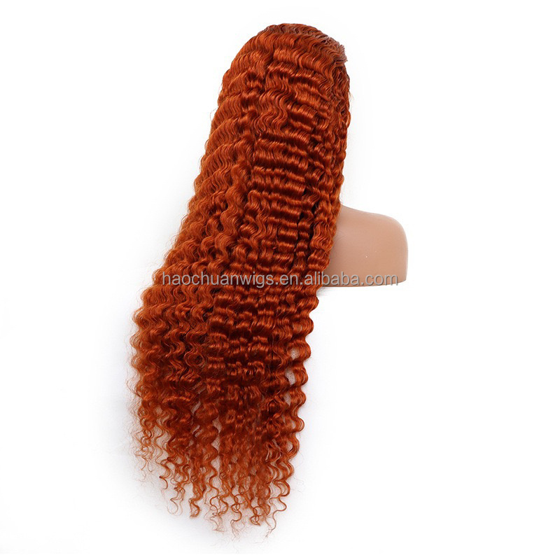 Wholesale Cuticle Aligned HD Lace 180 200 Density Body Wave Unprocessed Virgin Brazilian Human Hair Full Lace Wig