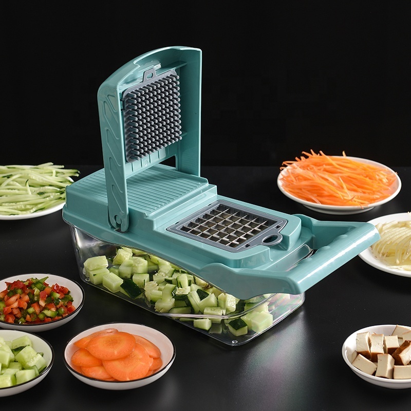 2021 Best Seller Multi Vegetable Slicer Fruit Chopper Multi Purpose Vegetable Slicer  For Kitchen Gadget