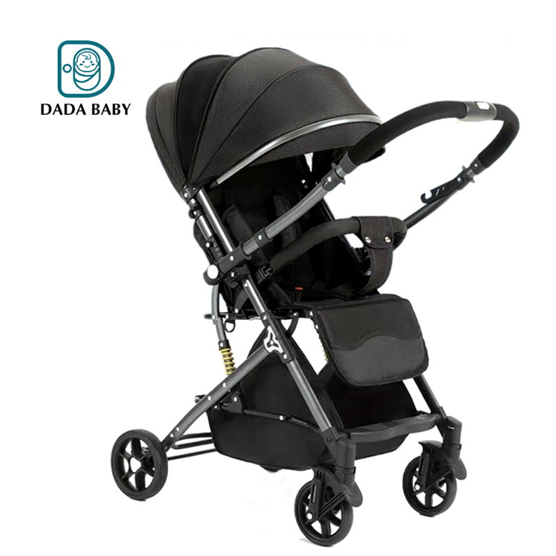 Light Weight Easy Foldable Baby Travel Pram Deluxe Baby Stroller Crib Wholesale French Baby Buggy Strollers With Car Seat