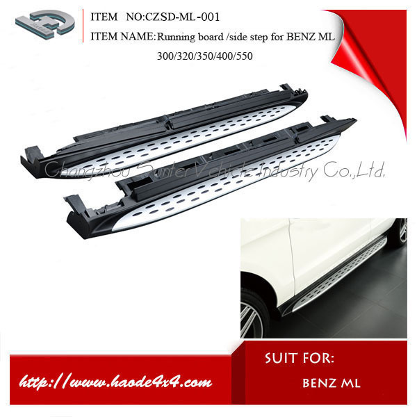 Suv Vehicle  Exterior Side Step  Running Boards For Mercedes-Benz ML W166 W164