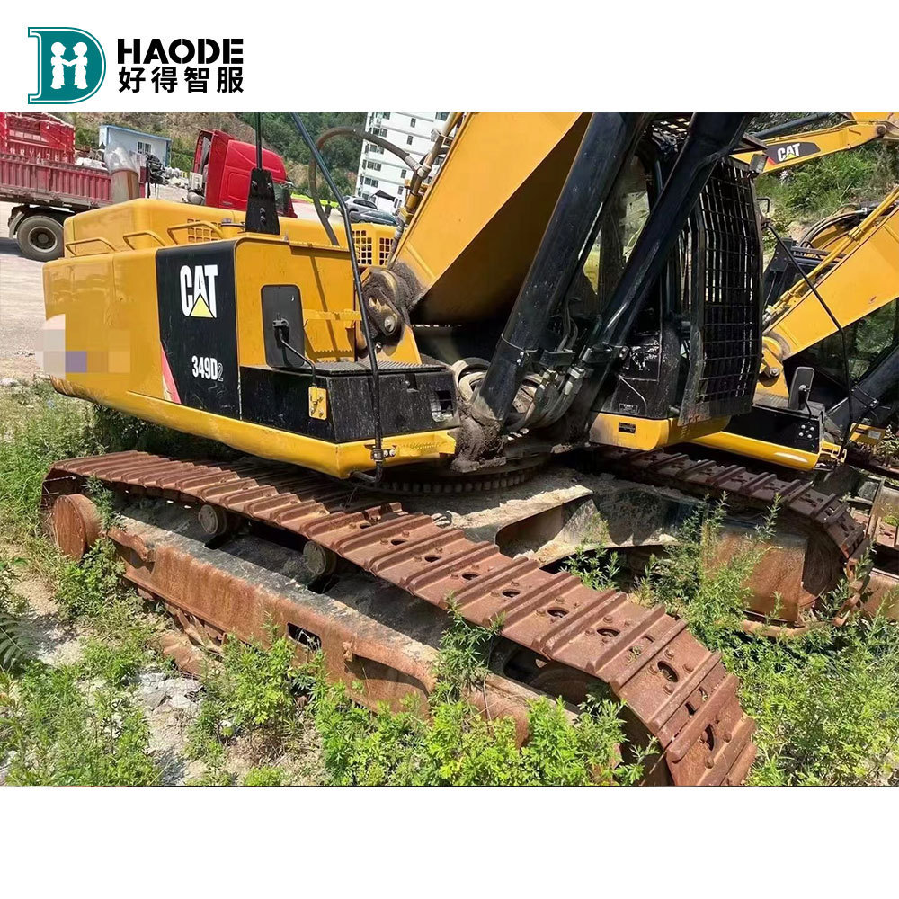 HAODE Used Cat 349 Construction Machinery Mining Crawler Excavator