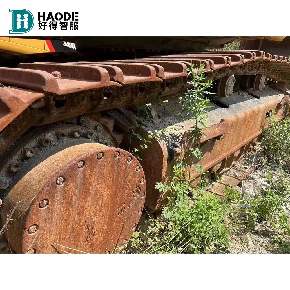 HAODE Used Cat 349 Construction Machinery Mining Crawler Excavator