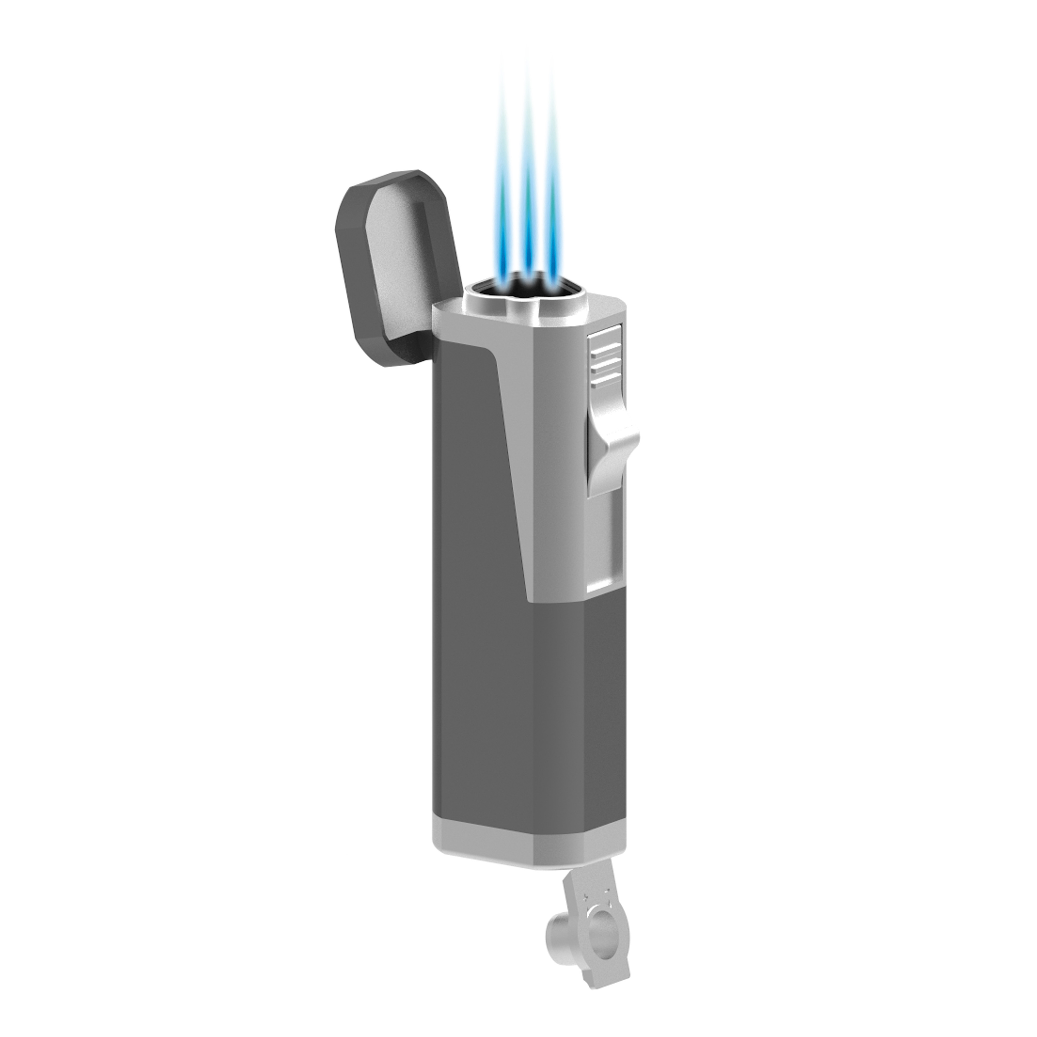 Metal Triple cigar torch lighter