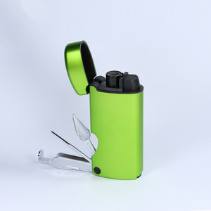 Torch lighter cigar lighter with tools gas refillable