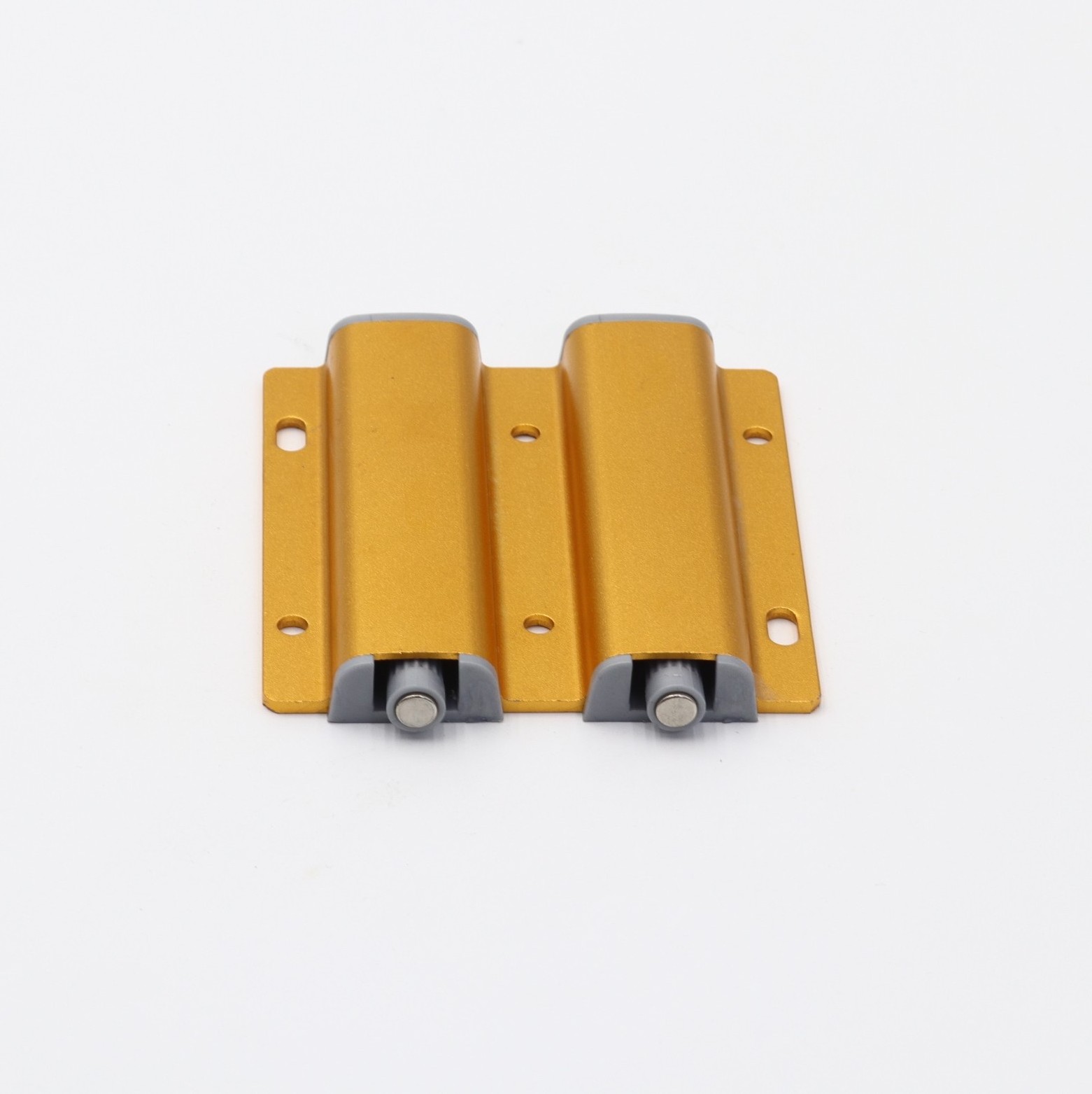 Gold Push to Open System Cabinet Latch for Cabinet Furniture Hardware fittings Plastic Door Damper