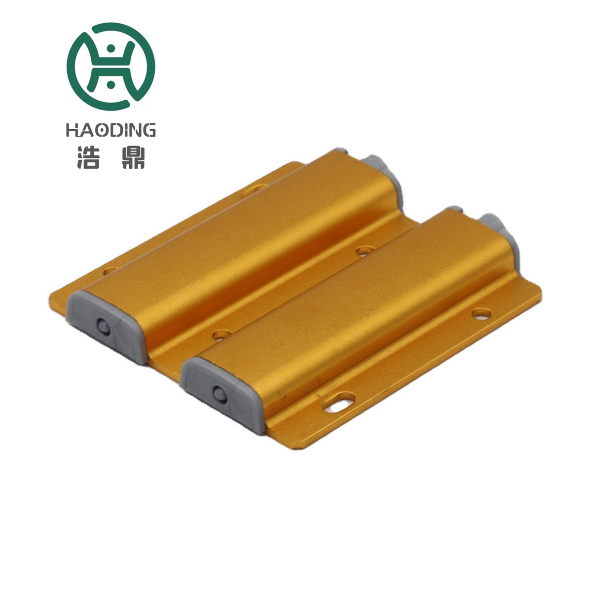 Gold Push to Open System Cabinet Latch for Cabinet Furniture Hardware fittings Plastic Door Damper