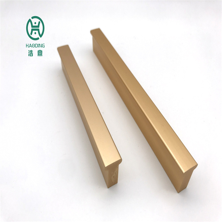 Light Luxury  Aluminum Alloy Closet Handle Modern Cabinet Door Drawer Handle Furniture Handle