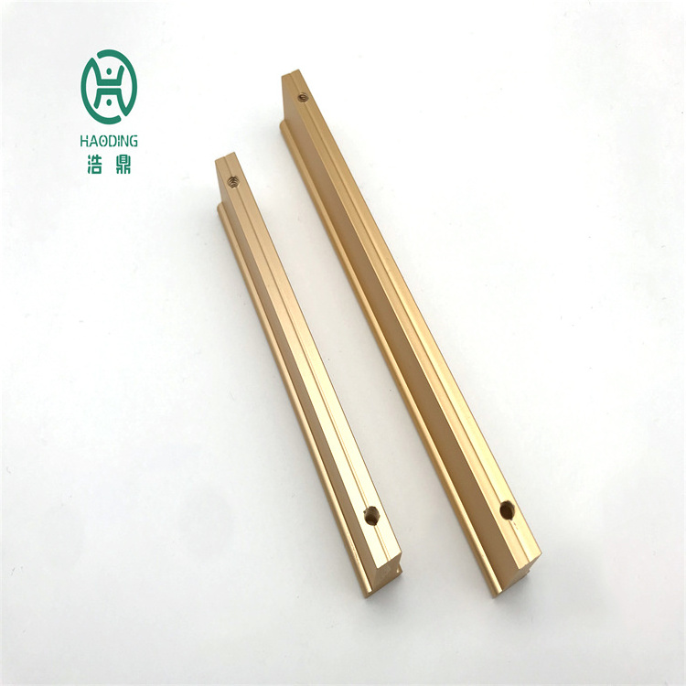 Light Luxury  Aluminum Alloy Closet Handle Modern Cabinet Door Drawer Handle Furniture Handle