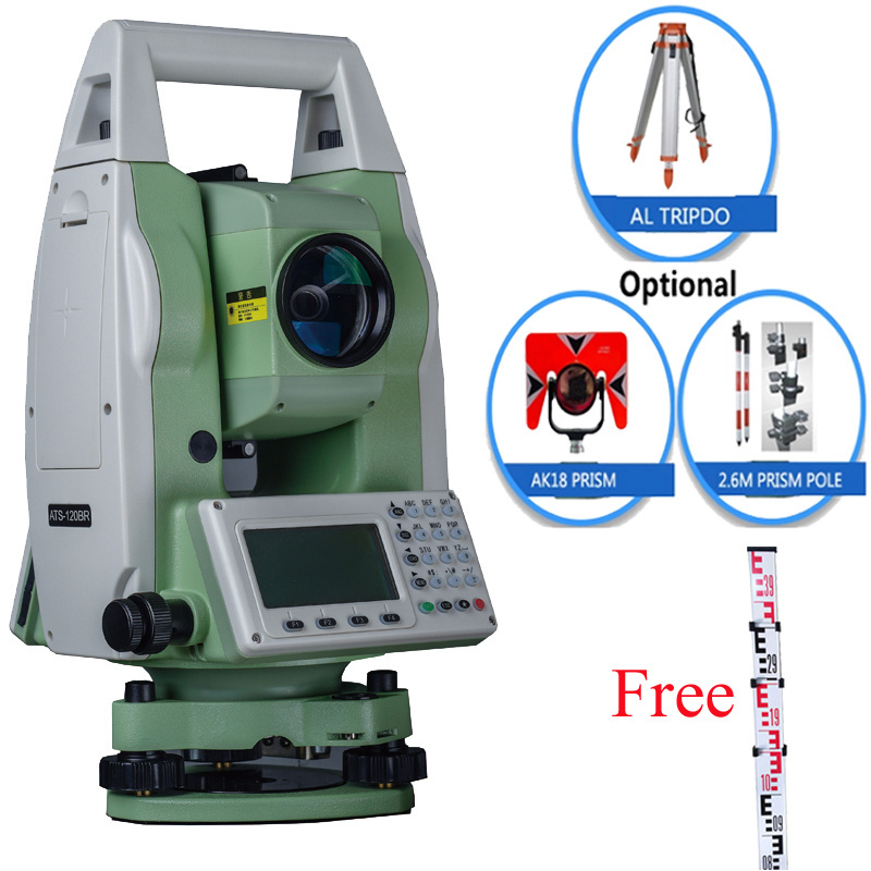 Hot Sale Support Blue tooth Reflectorless Free Staff Complete Set Total Station