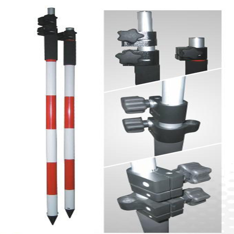 2.6M 3.6M 4.6M Hot Sale Prism Pole Survey Tools