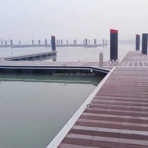 China professional marina pontoon supplier crafted floating jetty aluminium finger dock