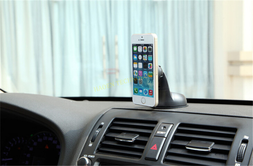 Magnetic Windshield Dashboard Car Mount Holder Cradle-less magnet Car Phone Holder for all phones and GPS and mini ipad