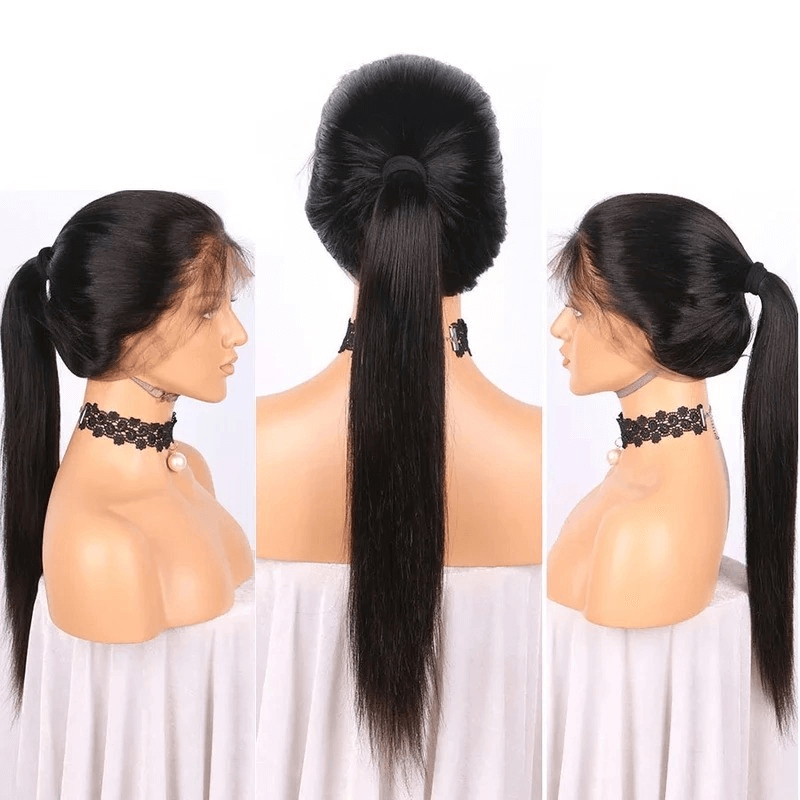 Cuticle Aligned Hair Wig Lace Making Sewing Machine, 360 Lace Afro Kinky Human Hair Wig