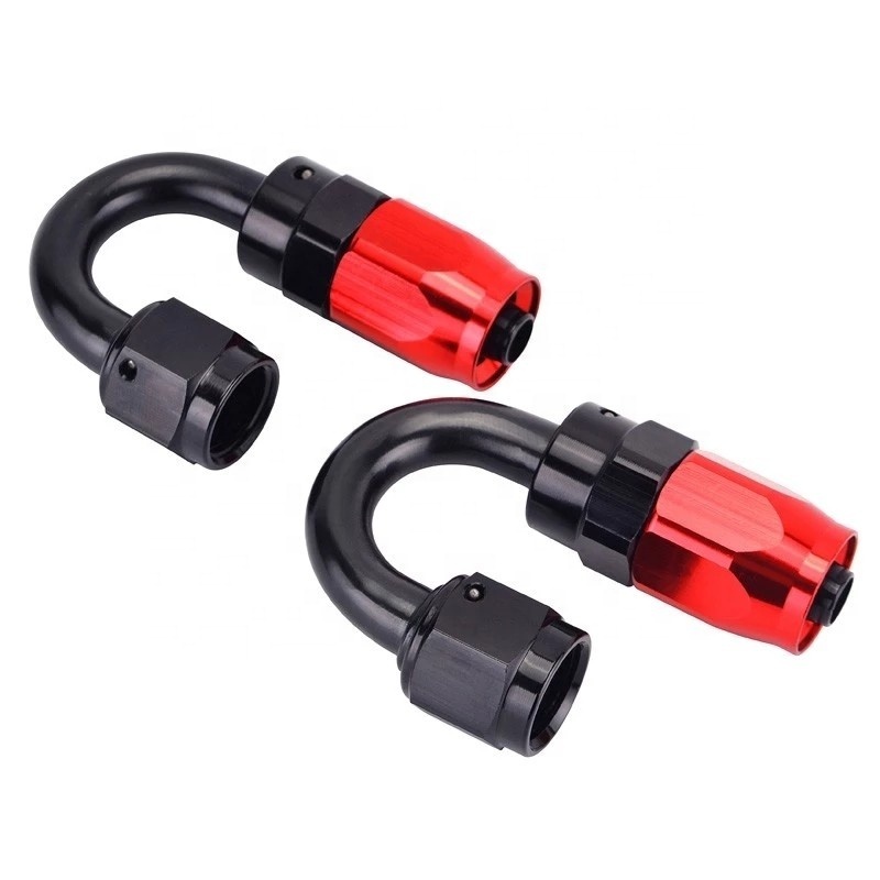 Haofa AN6 Swivel An Fittings 180 Degree For Oil Cooler Hose Connection