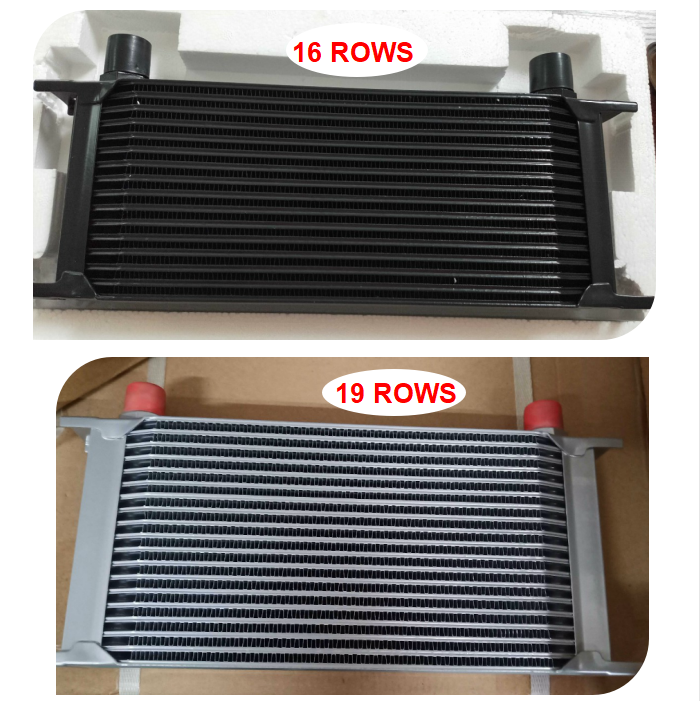 HaoFa high performance aluminum intercooler racing oil cooler radiator transmission oil cooler automatic engine oil cooler