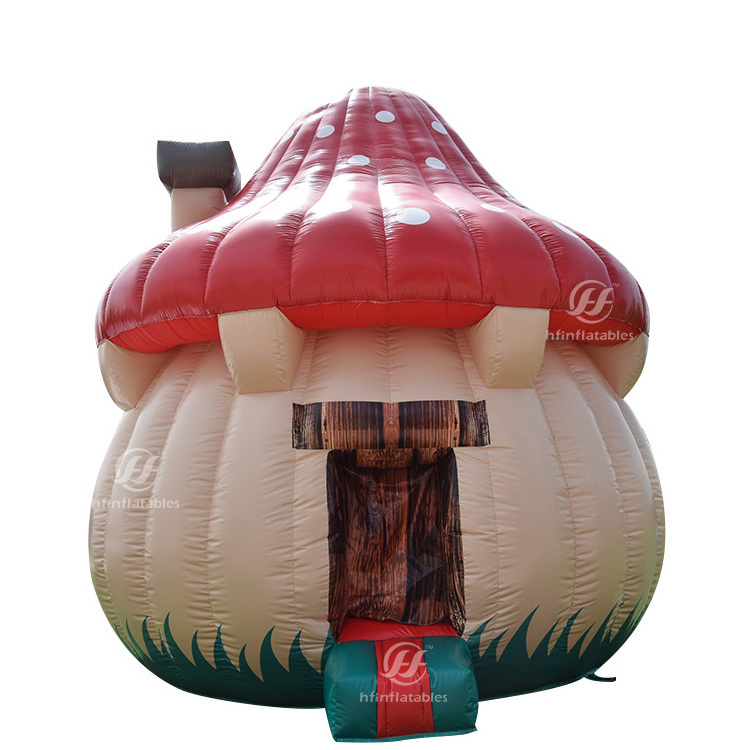 Hot sale Funny Moonwalk Bouncy Castle commercial jumping house Inflatable Mushroom Bounce House For Kids