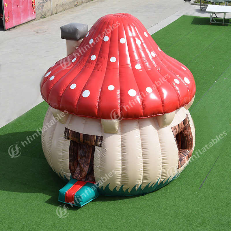 Hot sale Funny Moonwalk Bouncy Castle commercial jumping house Inflatable Mushroom Bounce House For Kids