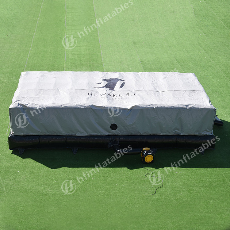 Rescue Jump Cushion inflatable stunt bag/ safe airbag landing pad for free fall drop zone game