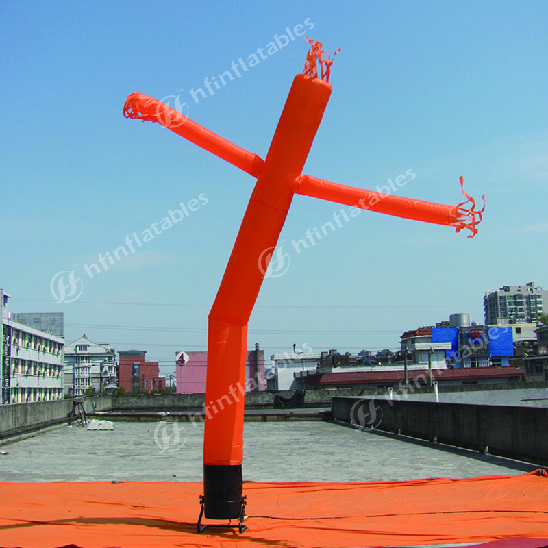 Inflatable Advertising Sky Dancer with Custom logo Inflatable Air Tube Man outdoor Welcome Single Leg Air Dancer